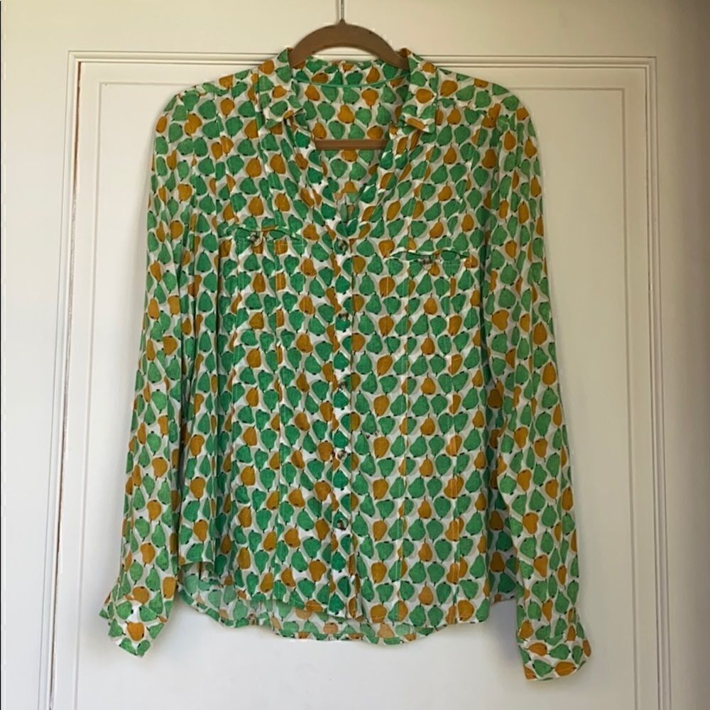 Lightweight Cotton Button Front Shirt